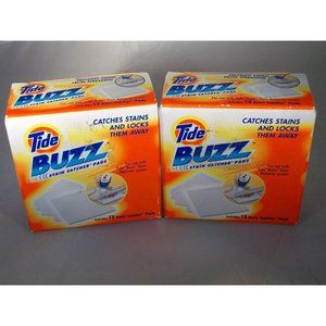 Tide BUZZ Ultrasonic Stain Catcher Pads Set of 2 Boxes of 15 S5688